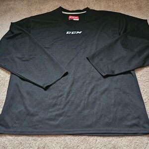CCM Practice Jerseys Set of Two Mens XXL Black Hockey Ice Rink Skating